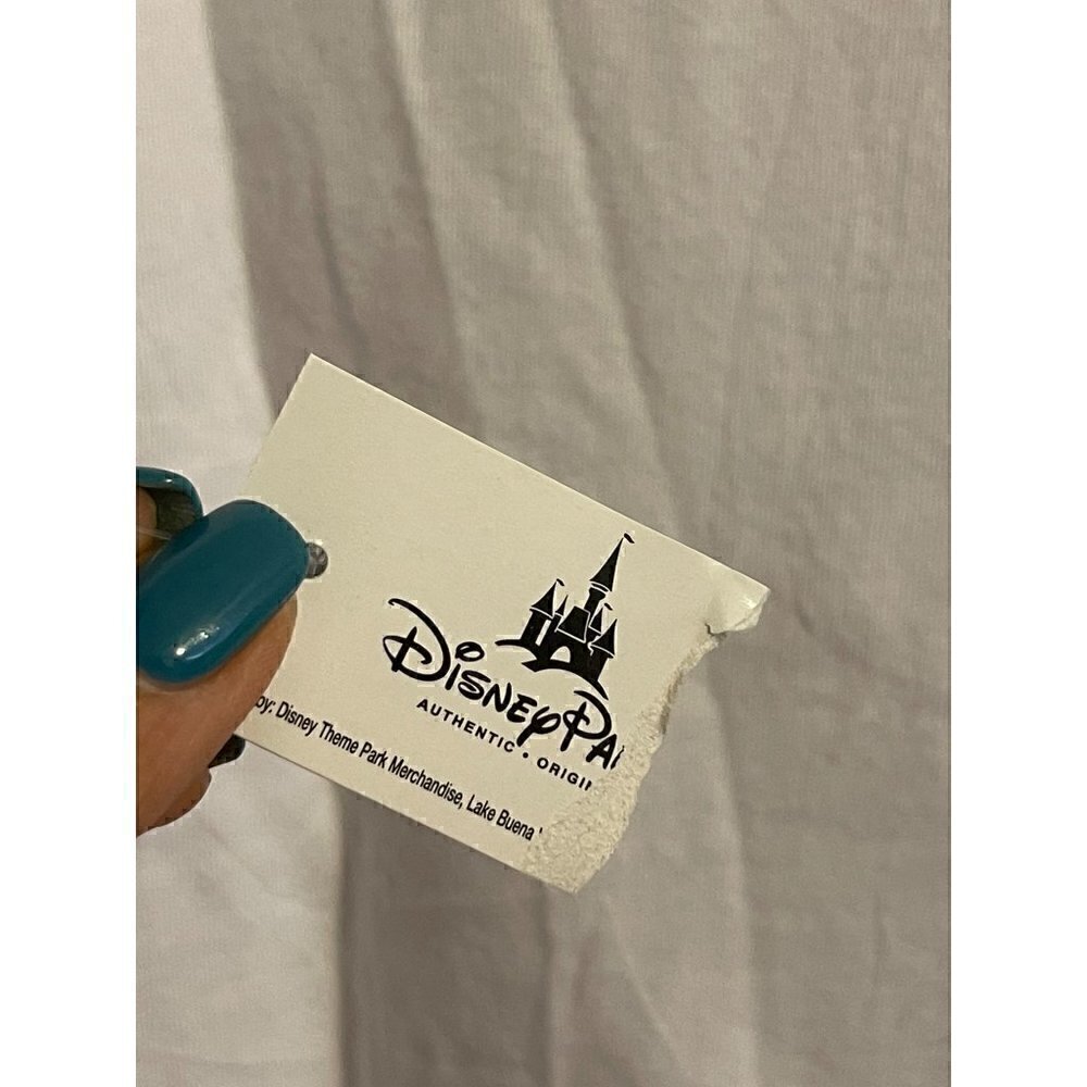 Disney Parks Magic Mirror Sequin Mickey Mouse Reversible V-Neck High Low Shirt S - Picture 7 of 10
